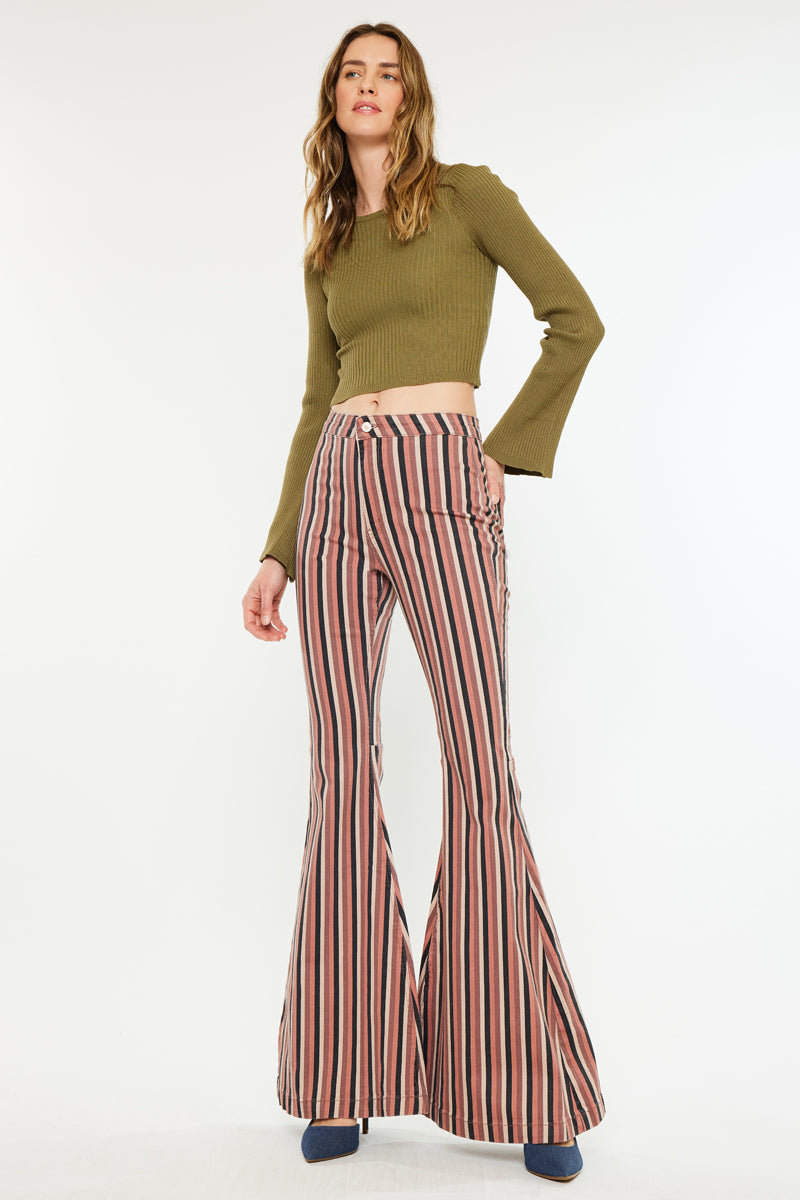 Jaqueline High Rise Super Flare Jeans - Official Kancan USA