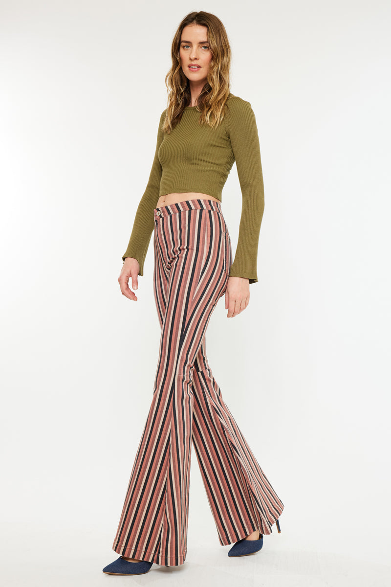 Jaqueline High Rise Super Flare Jeans - Official Kancan USA