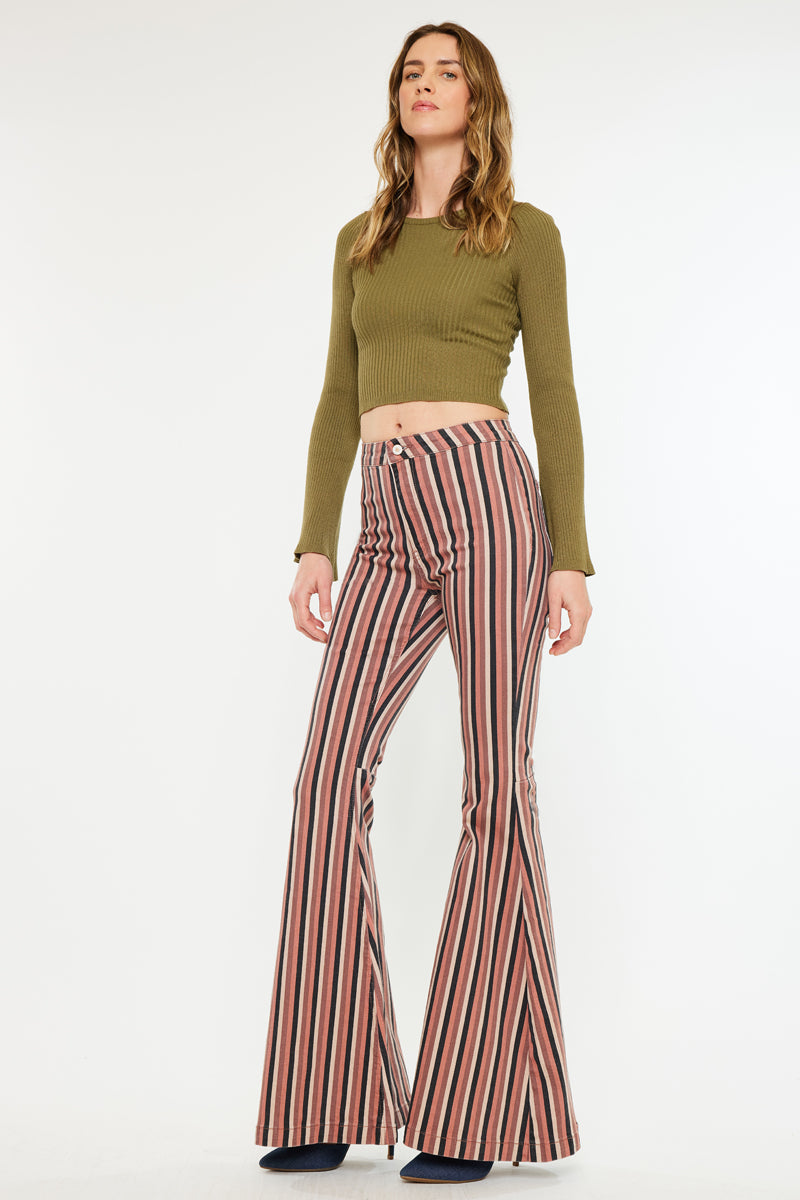 Jaqueline High Rise Super Flare Jeans - Official Kancan USA