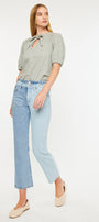 Pearl High Rise Straight Leg  Jeans - Official Kancan USA