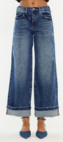 Sally High Rise Wide Leg Jeans - Official Kancan USA
