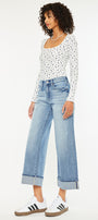 Sally High Rise Wide Leg Jeans - Official Kancan USA