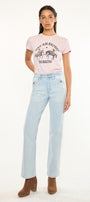 Maple High Rise Straight Leg Jeans