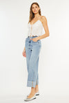 Alfie 90's Cropped Wide Leg Jeans