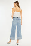Alfie 90's Cropped Wide Leg Jeans