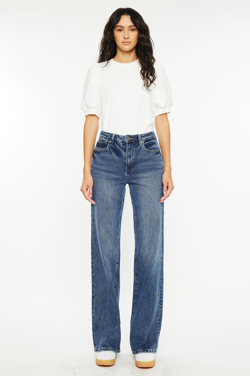 Hailey High Rise 90's Flare - Official Kancan USA