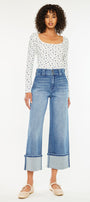 Irna 90's Cropped Wide Leg Jeans - Official Kancan USA