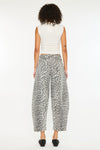 Xena High Rise Leopard Horseshoe Jeans - Official Kancan USA