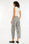 Xena High Rise Leopard Horseshoe Jeans - Official Kancan USA