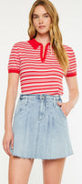 Kerro High Rise Midi Skater Skirt - Official Kancan USA