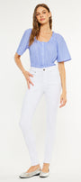 Alabaster High Rise Super Skinny Jeans - Official Kancan USA