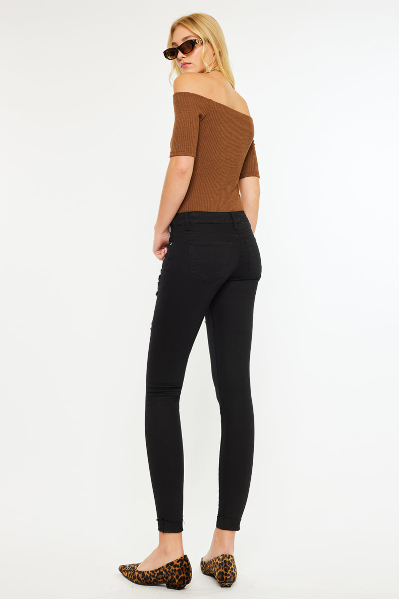 June Low Rise Ankle Skinny Jeans - Official Kancan USA