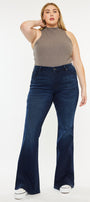 Anna Mid Rise Flare Jeans (Plus Size) - Official Kancan USA