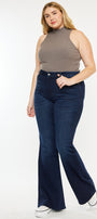 Anna Mid Rise Flare Jeans (Plus Size) - Official Kancan USA
