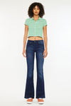 Prein Mid Rise Flare Jeans (Petite)