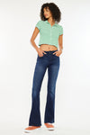 Prein Mid Rise Flare Jeans (Petite)