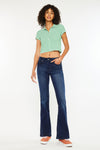 Prein Mid Rise Flare Jeans (Petite)