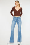 Samuel Mid Rise Flare Jeans - Official Kancan USA