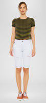 Jade Mid Rise Bermuda Shorts - Official Kancan USA
