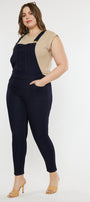 Angelica High Rise Overall Skinny Jeans (Plus Size) - Official Kancan USA
