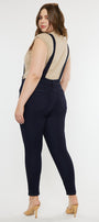 Angelica High Rise Overall Skinny Jeans (Plus Size) - Official Kancan USA
