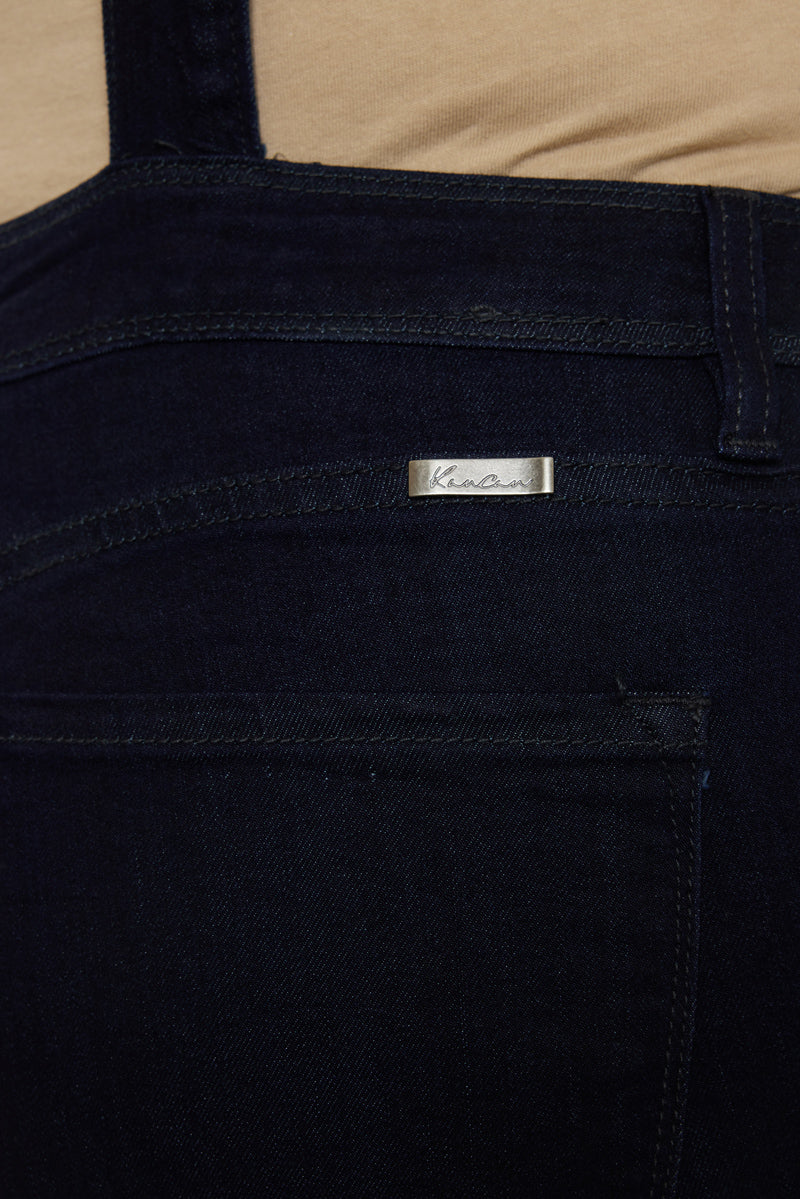 Angelica High Rise Overall Skinny Jeans (Plus Size) - Official Kancan USA