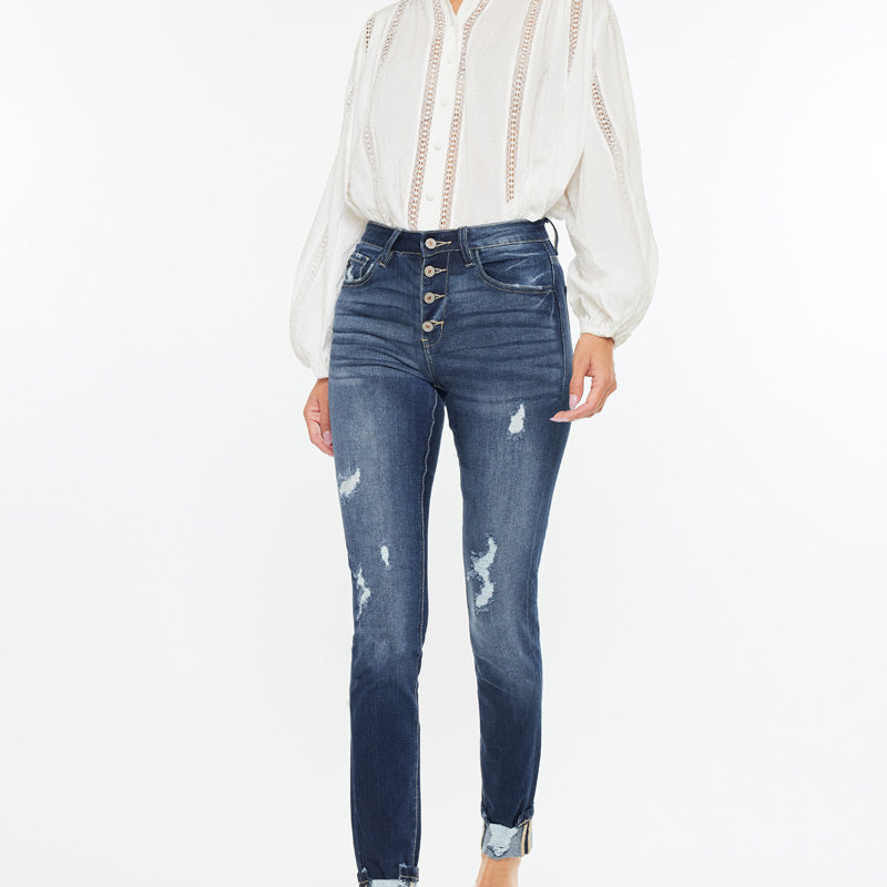Chelsea High Rise Super Skinny Jeans - Official Kancan USA