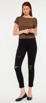 Nala Mid Rise Ankle Skinny Jeans - Official Kancan USA