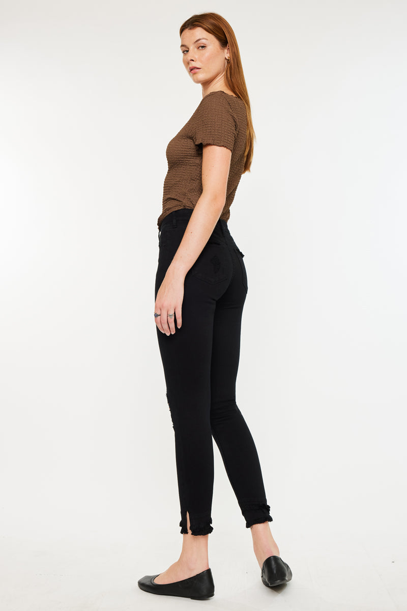 Nala Mid Rise Ankle Skinny Jeans - Official Kancan USA