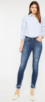 Nala Mid Rise Ankle Skinny Jeans - Official Kancan USA