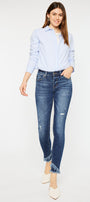 Nala Mid Rise Ankle Skinny Jeans - Official Kancan USA