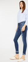 Nala Mid Rise Ankle Skinny Jeans - Official Kancan USA