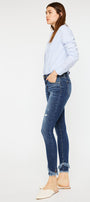 Nala Mid Rise Ankle Skinny Jeans - Official Kancan USA