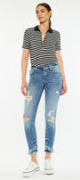 Nala Mid Rise Ankle Skinny Jeans - Official Kancan USA