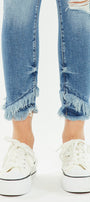 Nala Mid Rise Ankle Skinny Jeans - Official Kancan USA