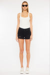 Ethel High Rise Distressed Shorts - Official Kancan USA
