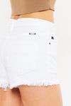 Ethel High Rise Distressed Shorts - Official Kancan USA