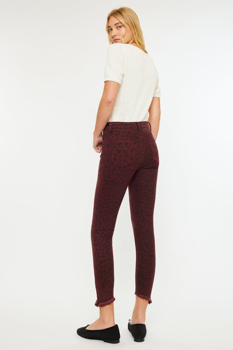 Tayona High Rise Cropped Skinny Jeans - Official Kancan USA