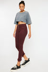 Tayona High Rise Cropped Skinny Jeans - Official Kancan USA