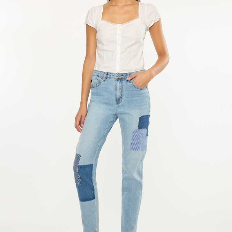 Nami High Rise Mom Jeans