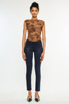 Mellie High Rise Coated Skinny Jeans - Official Kancan USA