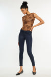 Mellie High Rise Coated Skinny Jeans - Official Kancan USA