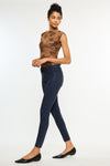 Mellie High Rise Coated Skinny Jeans - Official Kancan USA