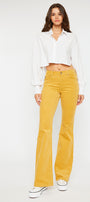 Lunita High Rise Corduroy Skinny Flare - Official Kancan USA