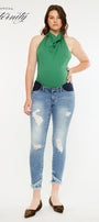 Penn Maternity Ankle Skinny Jeans - Official Kancan USA