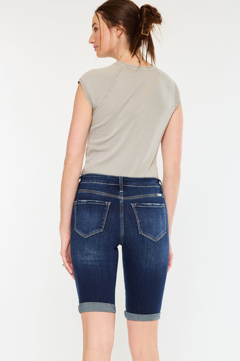 Jamie High Rise Bermuda Shorts - Official Kancan USA