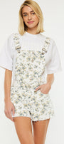 Paisley High Rise Overall Shorts - Official Kancan USA