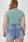 Judie Ultra High Rise Shorts (Plus Size) - Official Kancan USA