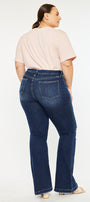 Harley Mid Rise Flare Jeans (Plus Size) - Official Kancan USA