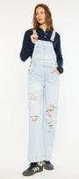 Malibu High Rise Wide Leg Overalls - Official Kancan USA